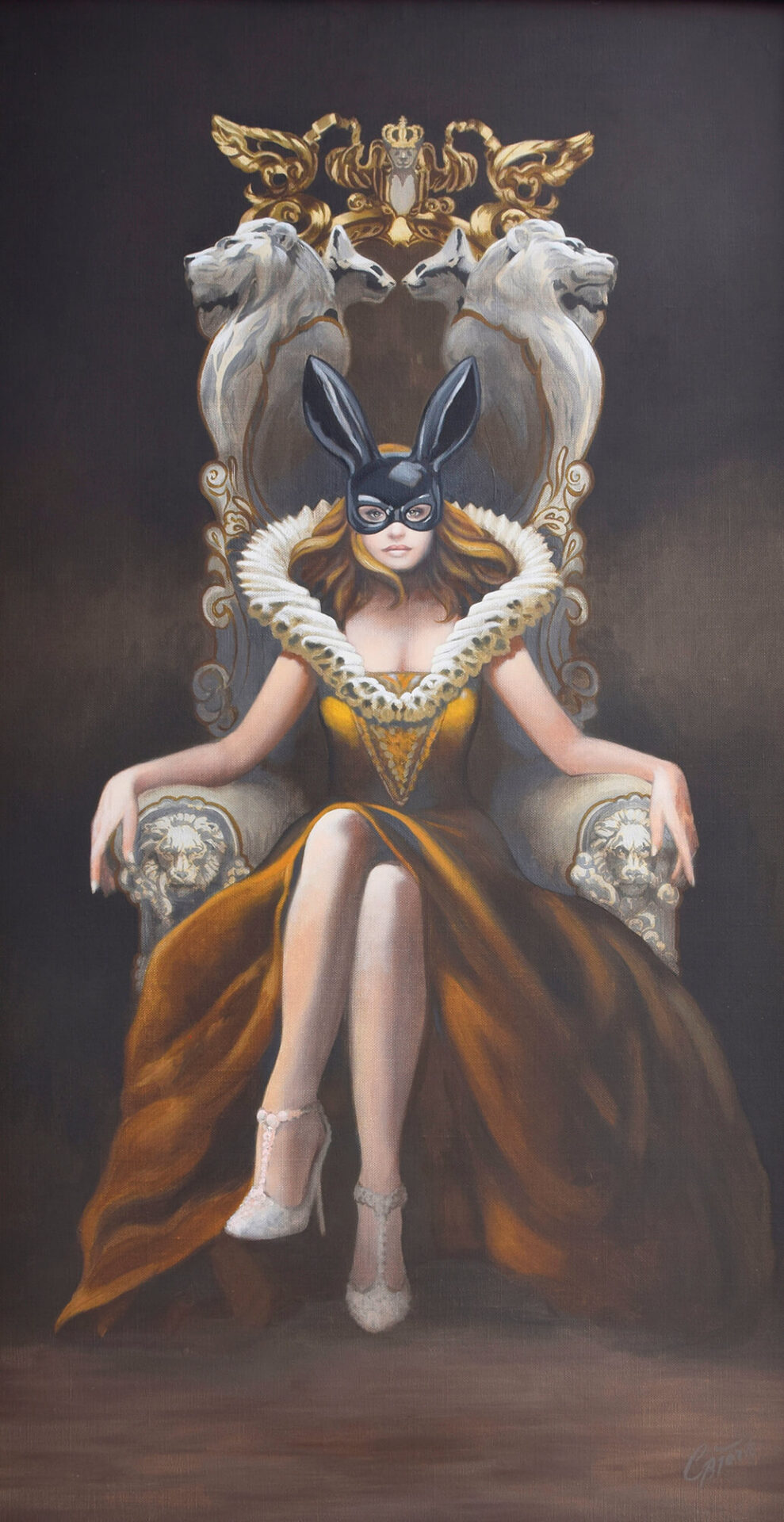 Queen of me 65x120 cm, Sold